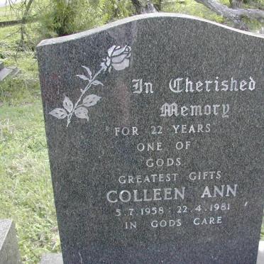 HAMMOND George Frederick 1923-1985 &amp; Daphne Pauline 1925-2011 :: HAMMOND Colleen Ann 1958-1981