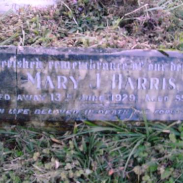HARRIS Thelma Ellen 1904-1983:: HARRIS Mary J. -1929