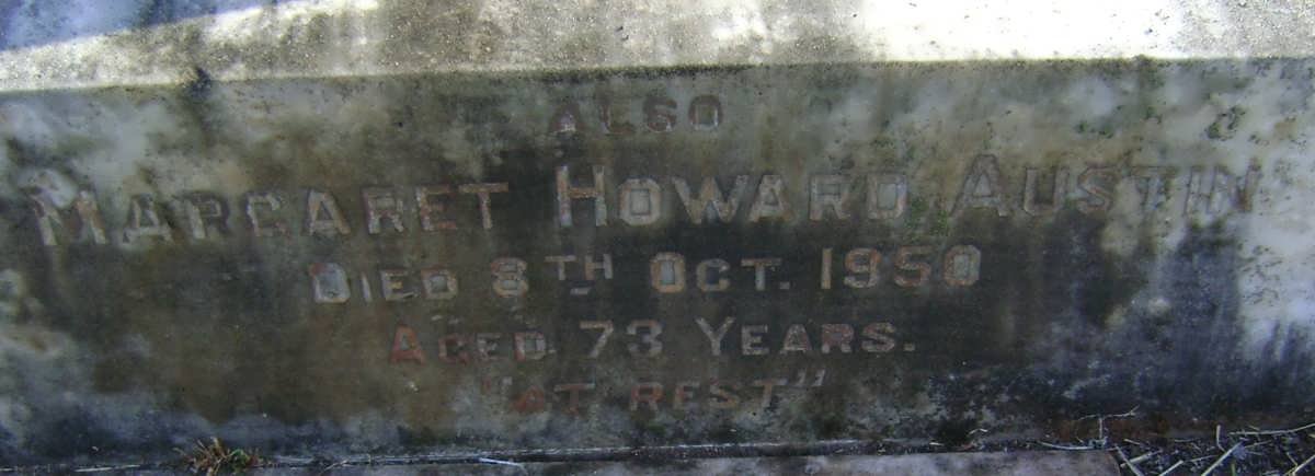 HAARHOFF C.J. -1935 :: AUSTIN Margaret Howard -1950