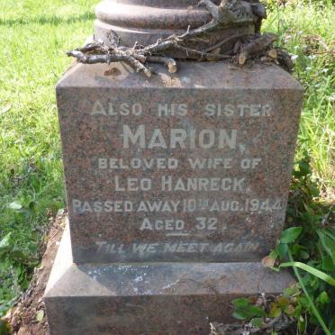 HANRECK Marion -1944