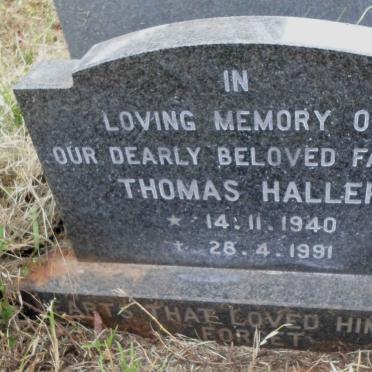 HALLER Thomas 1940-1991