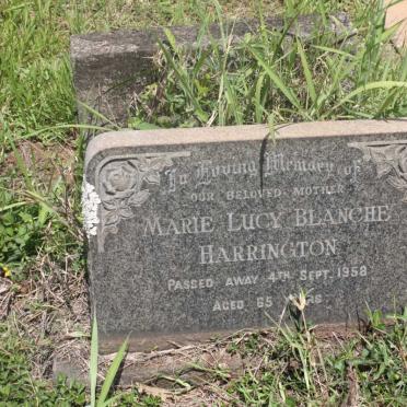 HARRINGTON Marie Lucy Blanche -1958