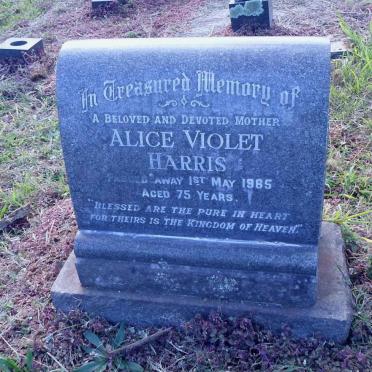 HARRIS Alice Violet -1985