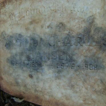 HANSEN Arthur Charles 1909-1988