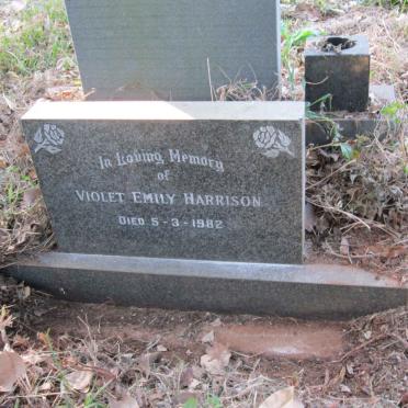 HARRISON Violet Emily -1982