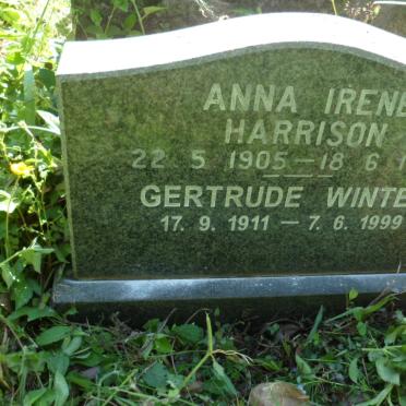HARRISON Anna Irene 1905-1990 :: WINTER Gertrude 1911-1999
