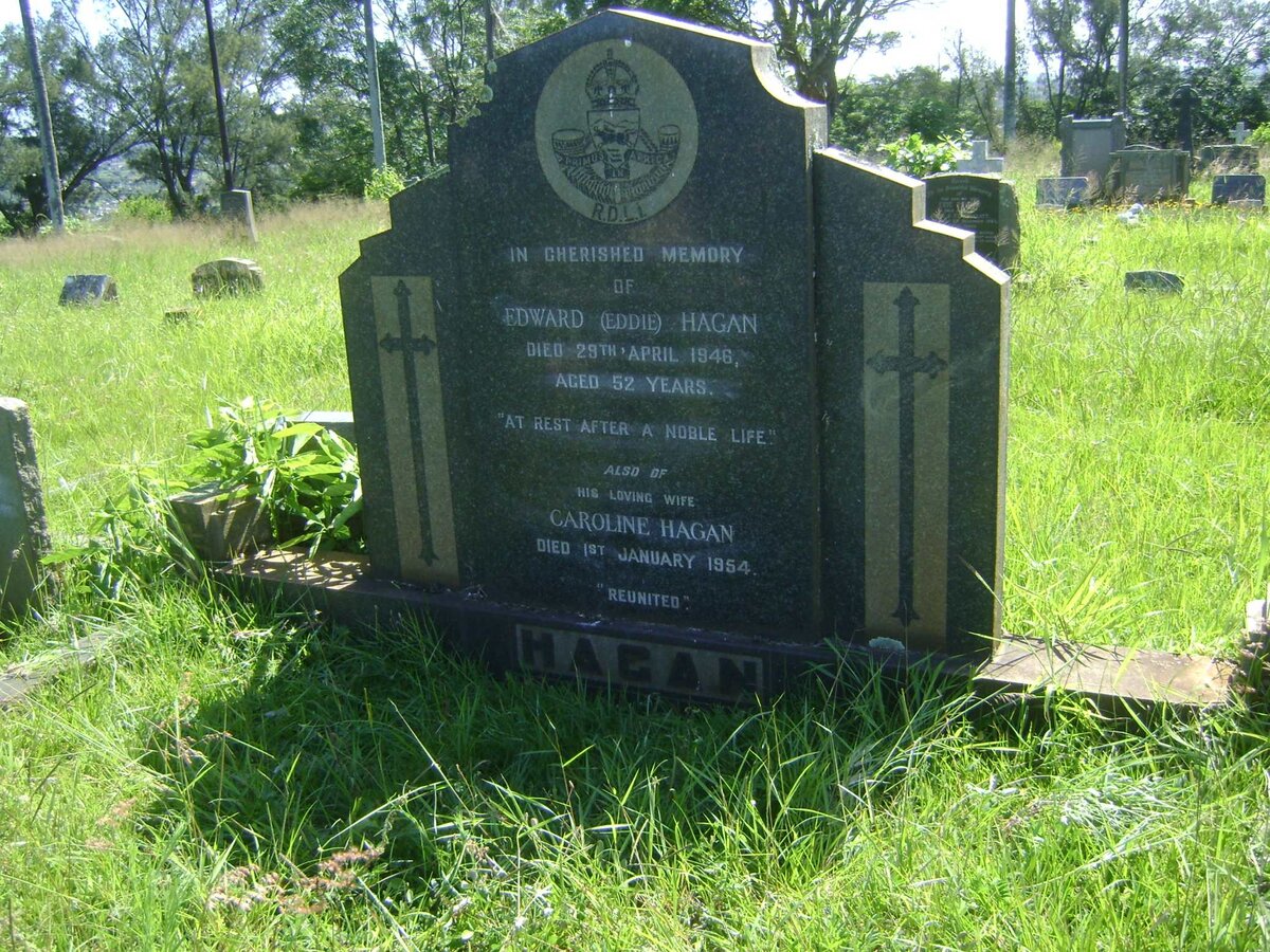 HAGAN Edward -1946 &amp; Caroline -1954