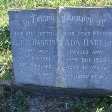 HARRIS Henry -1961 &amp; Ada -1968