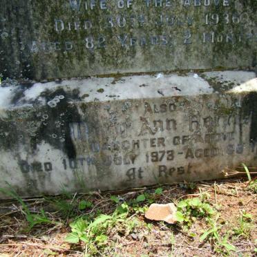 HARRIS Maud Ann -1973