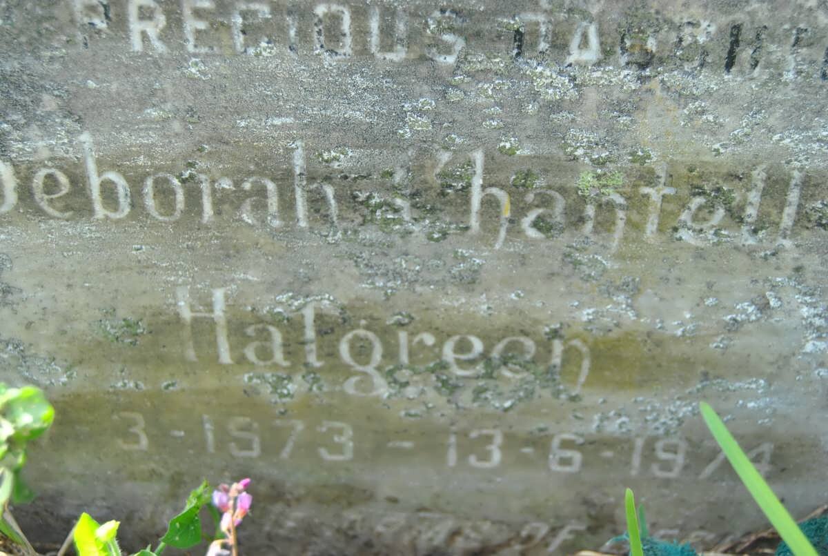 HALGREEN Deborah Chantell 1973-1974