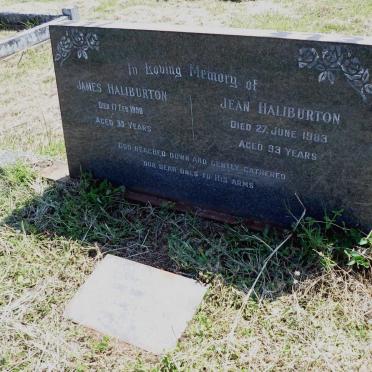 HALIBURTON James -1990 &amp; Jean -1983 :: HENDERSON June 1919-1992