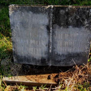 HANDLEY Arthur Wallace Van Riebeeck -1949