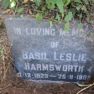 HARMSWORTH Basil Leslie 1923-1989