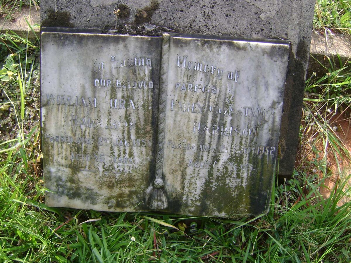 HARRISON William Eurard -1955 &amp; Emily Constance -1952