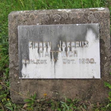 HATTINGH Gideon Jacobus -1930