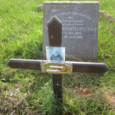 HATTINGH Barend Christoffel 1923-1955