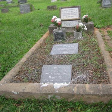 HAWKINS Andrew George Edwin 1910-1986 :: HAWKINS Olga Marie -1956 :: TRUBLET Marie Henriette -1967