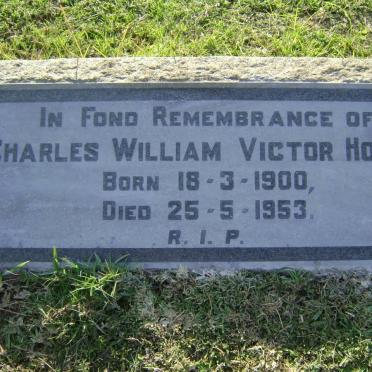 HOARE Charles William Victor 1900-1953