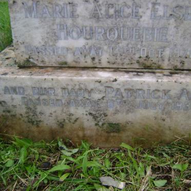 HOURQUEBIE Marie Alice Elsie -1970 :: HOURQUEBIE Patrick Alan -1939