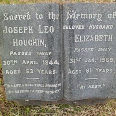 HOUCHIN Joseph Leo -1944 &amp; Elizabeth -1969
