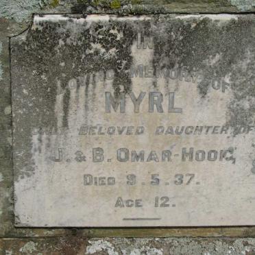 HOOK Myrl, Omar -1937