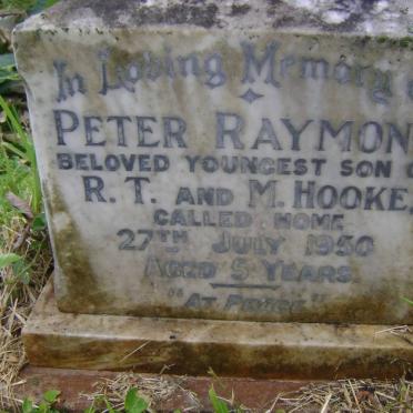 HOOKE Peter Raymond -1950