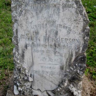 HENDERSON Helen -1932