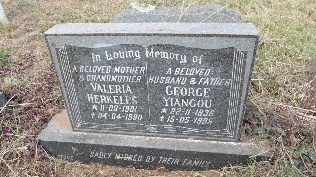 HERKELES Valeria 1901-1990 :: YIANGOU George 1936-1995