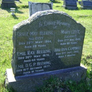 HEERING Emil D.G.P. -1977 :: HEERING Emil Ray -1976