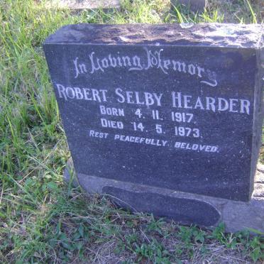 HEARDER Robert Selby 1917-1973