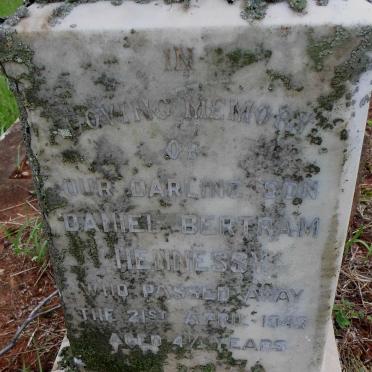 HENNESSY Daniel Bertram -1943