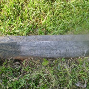 HENGST Brian Ivan 1947-1974