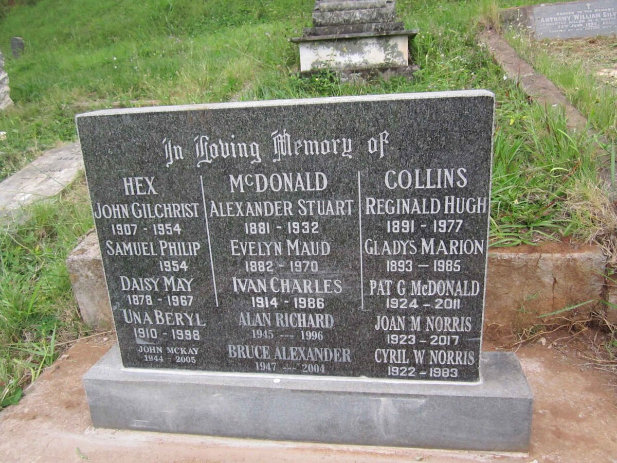 HEX :: McDONALD :: COLLINS