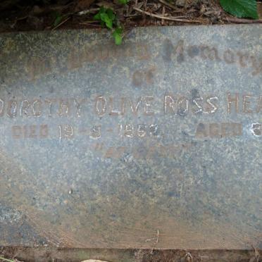 HEARN Dorothy Olive Ross -1952