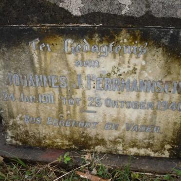 HERRMANNSEN Johannes J. 1911-1940
