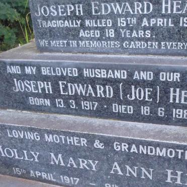 HEATH Joseph Edward 1917-1989