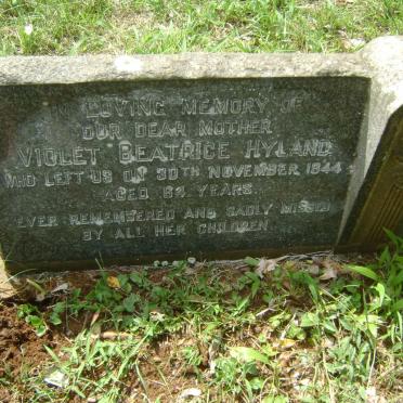 HYLAND Violet Beatrice -1944