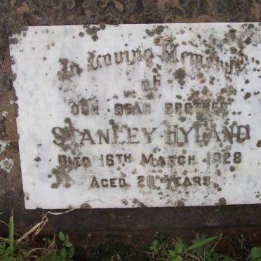 HYLAND Stanley -1928