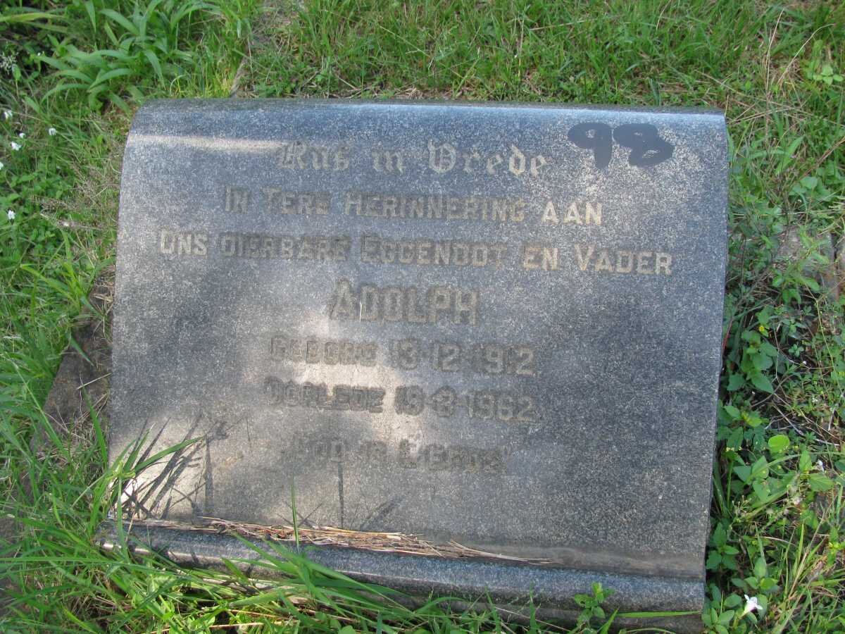 HINTZE Adolph Julius Johannes 1912-1962