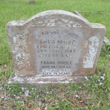 HINDLE Frank -1947 &amp; Emma -1943