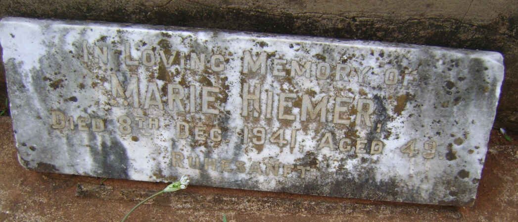 HIEMER Marie -1941