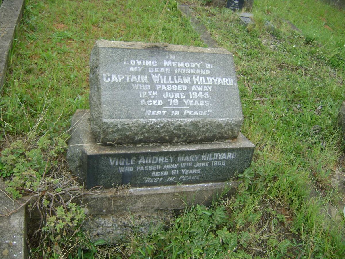 HILDYARD William -1945 &amp; Viole Audrey Mary -1965