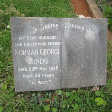 HINDS Norman George  -1969