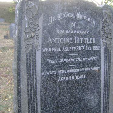 HITTLER Antoine -1952