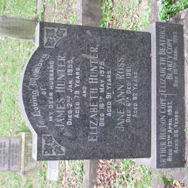 HUNTER :: COPE :: ROSS