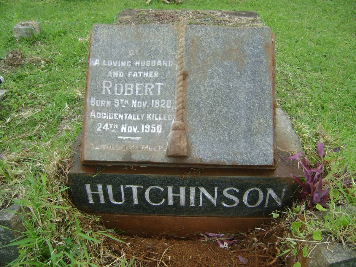 HUTCHINSON Robert 1920-1950