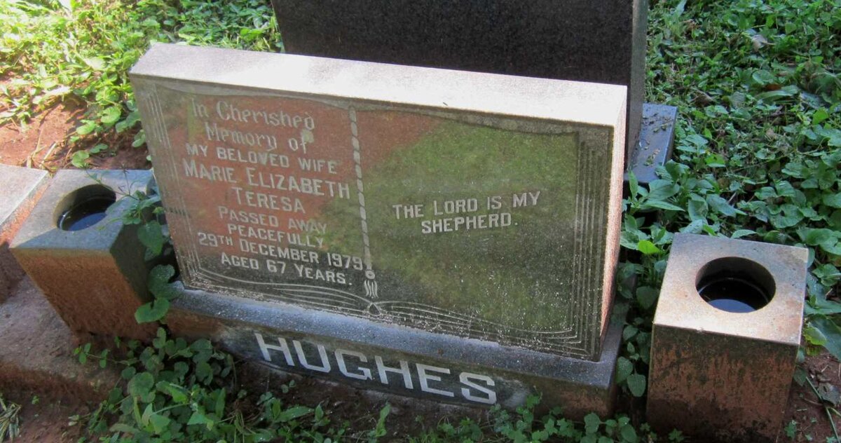 HUGHES Marie Elizabeth Teresa -1979