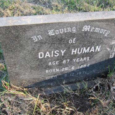 HUMAN Daisy 1884-1971