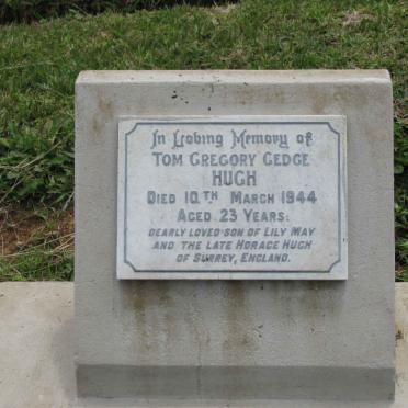 HUGH Tom Gregory Gedge -1944