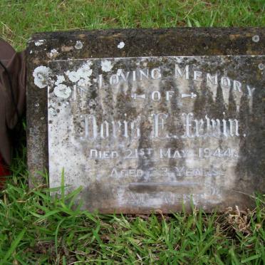 IRWIN Doris E. -1944